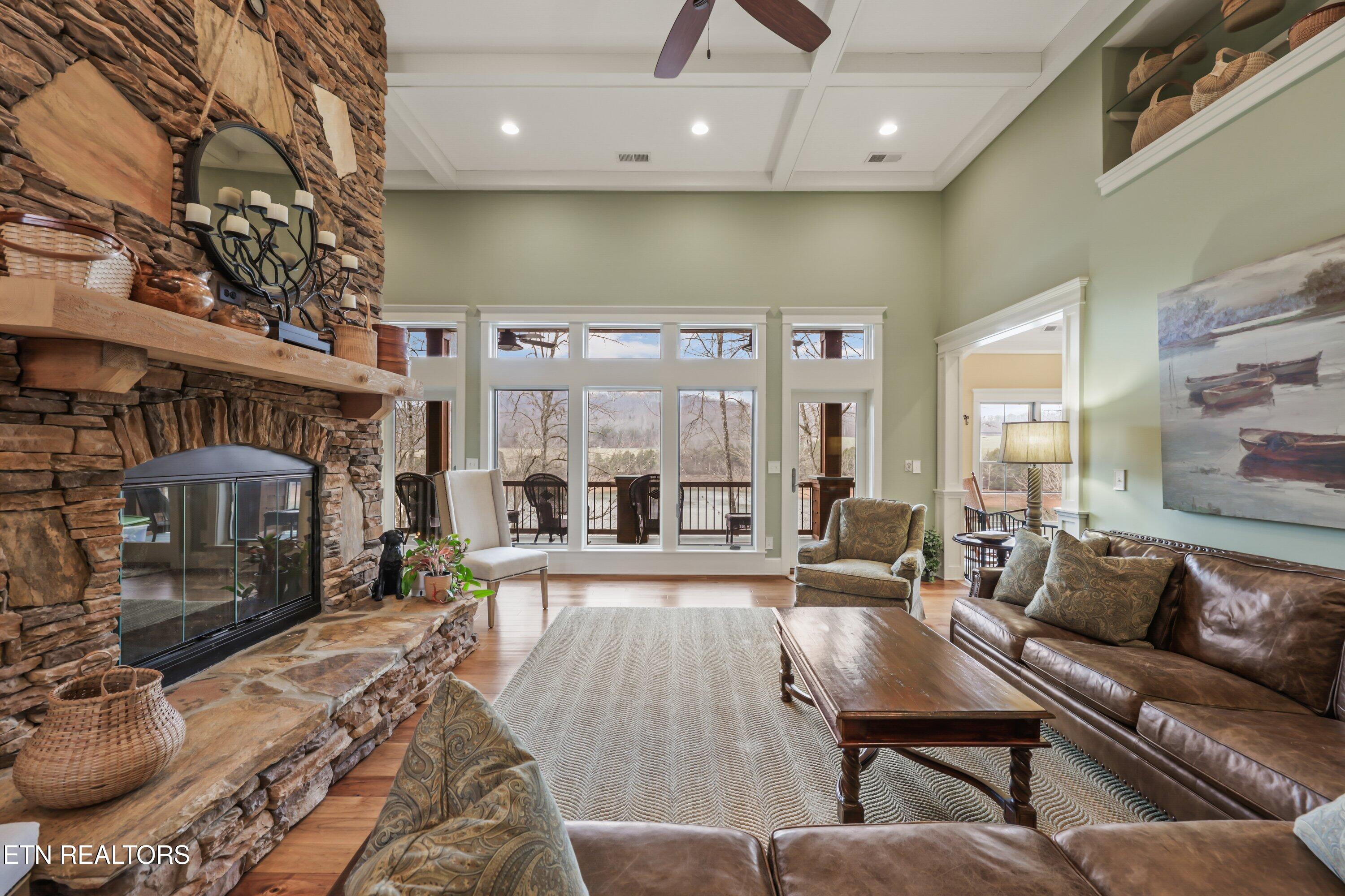 169 Helms Ferry Road Sharps Chapel, TN 37866 - Photo 11 of 60 Fireside Great Room