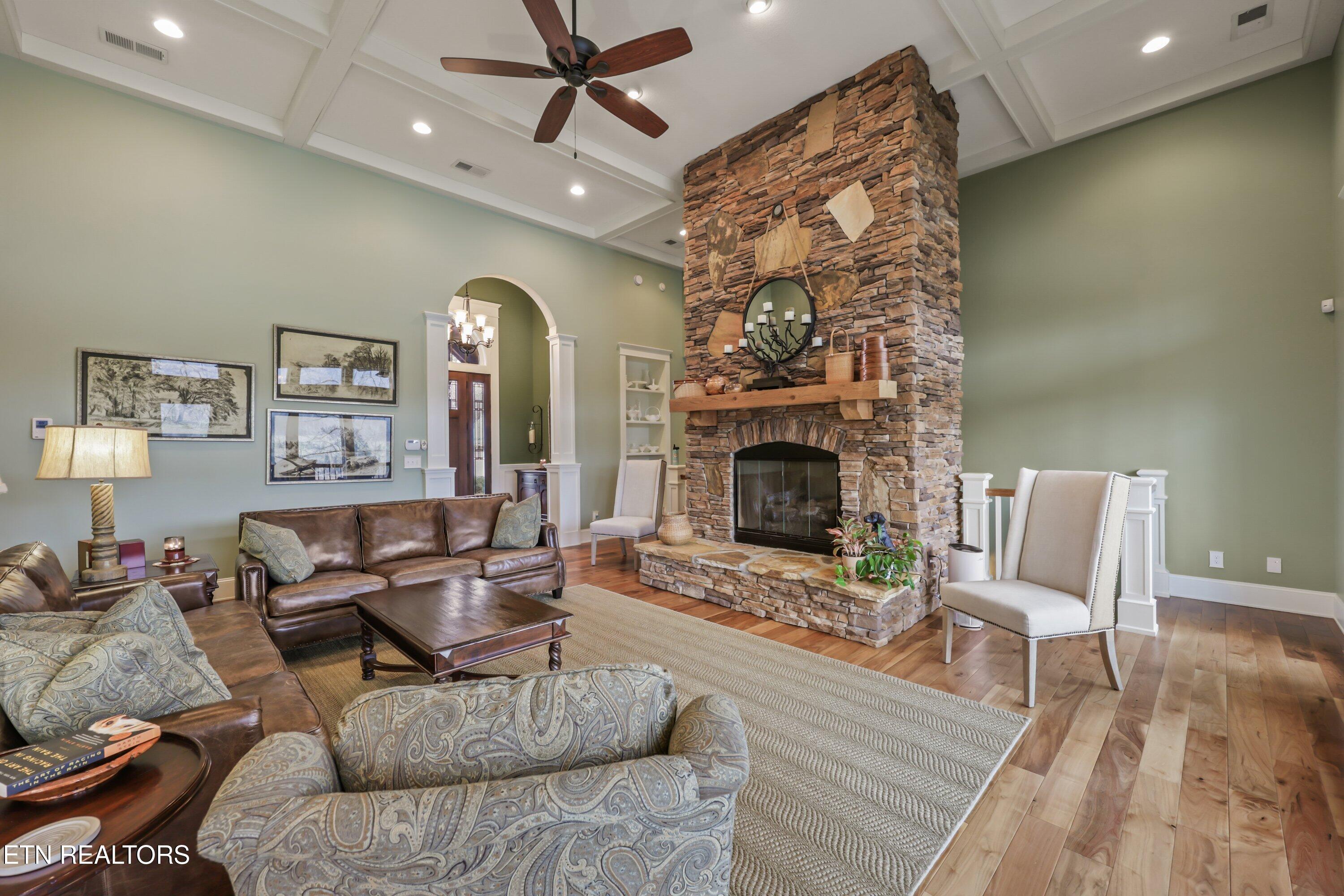 169 Helms Ferry Road Sharps Chapel, TN 37866 - Photo 12 of 60 Fireside Great Room
