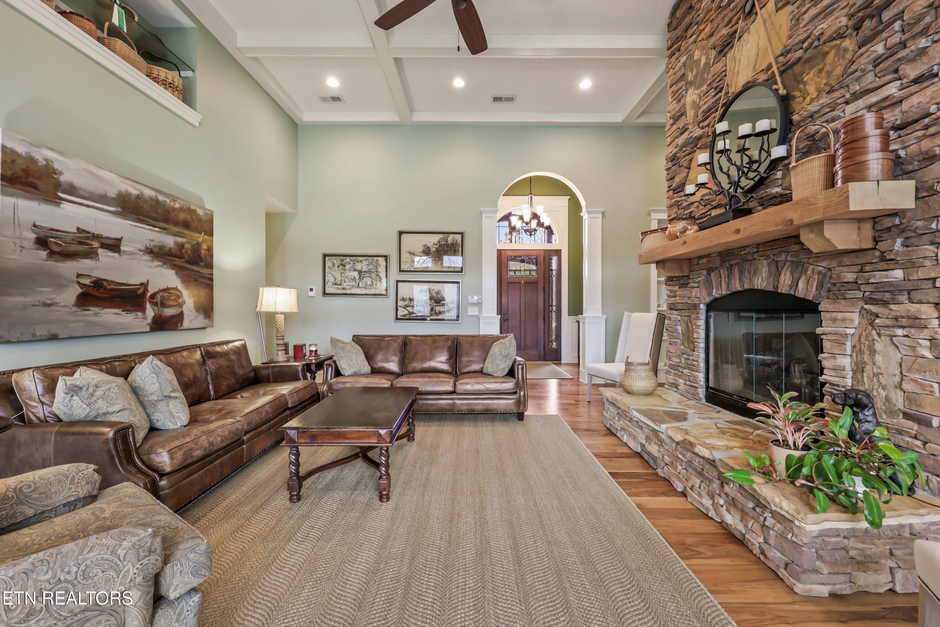 169 Helms Ferry Road Sharps Chapel, TN 37866 - Photo 3 of 60 Fireside Great Room