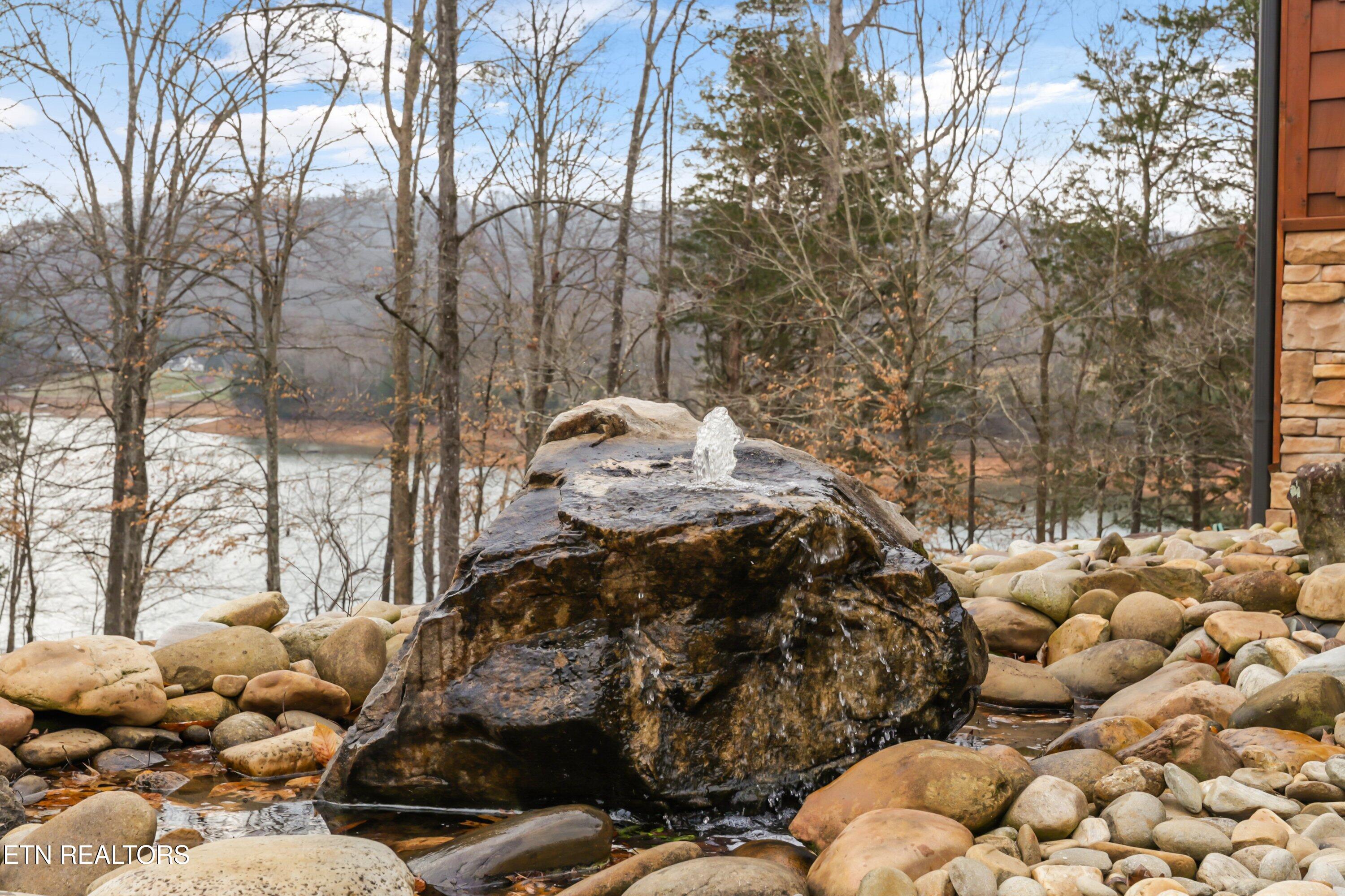 169 Helms Ferry Road Sharps Chapel, TN 37866 - Photo 6 of 60 Stone Water Feature