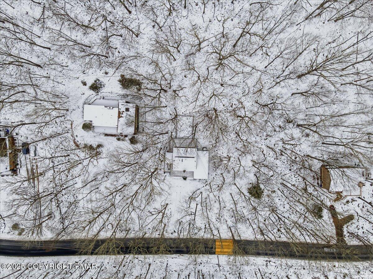 5695 Decker Road Bushkill, PA 18324 - Photo 27 of 29 a view of covered with snow