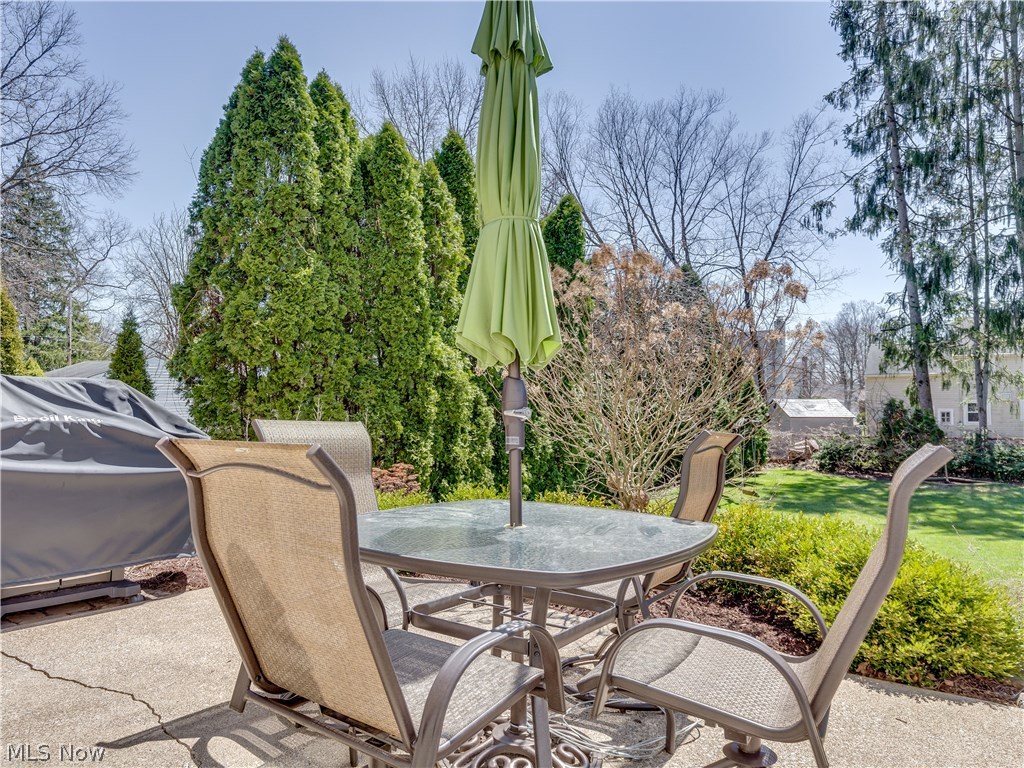 1812 Stabler Road Akron, OH 44313 - Photo 29 of 31 The patio with the gas grill with direct line