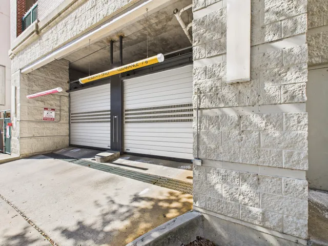 a view of a city with tall buildings