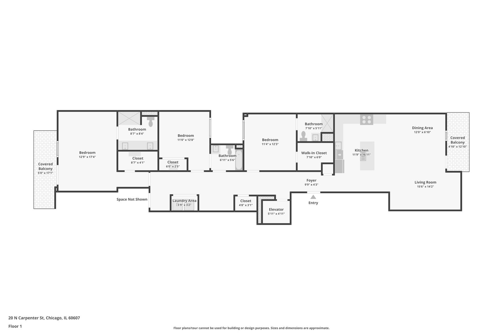 20 North Carpenter Street, Unit 4N Chicago, IL 60607 - Photo 26 of 27