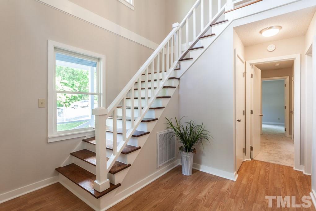 6109 Valleyfield Circle Raleigh, NC 27612 - Photo 2 of 11 LIGHT-FILLED two-story foyer