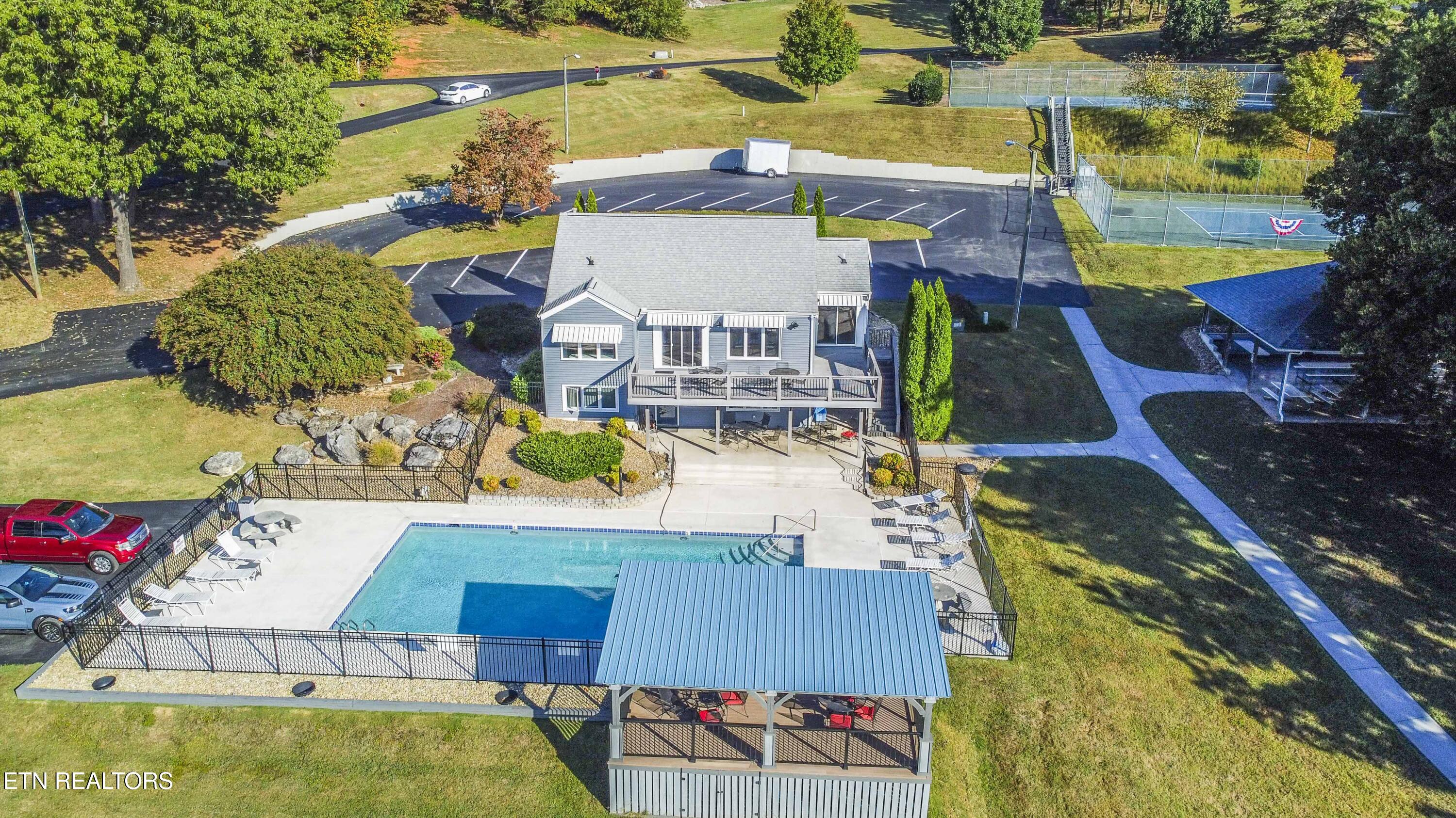 109 Timberlake Drive Greenback, TN 37742 - Photo 17 of 26 Foothills Pointe Pool: Clubhouse deck