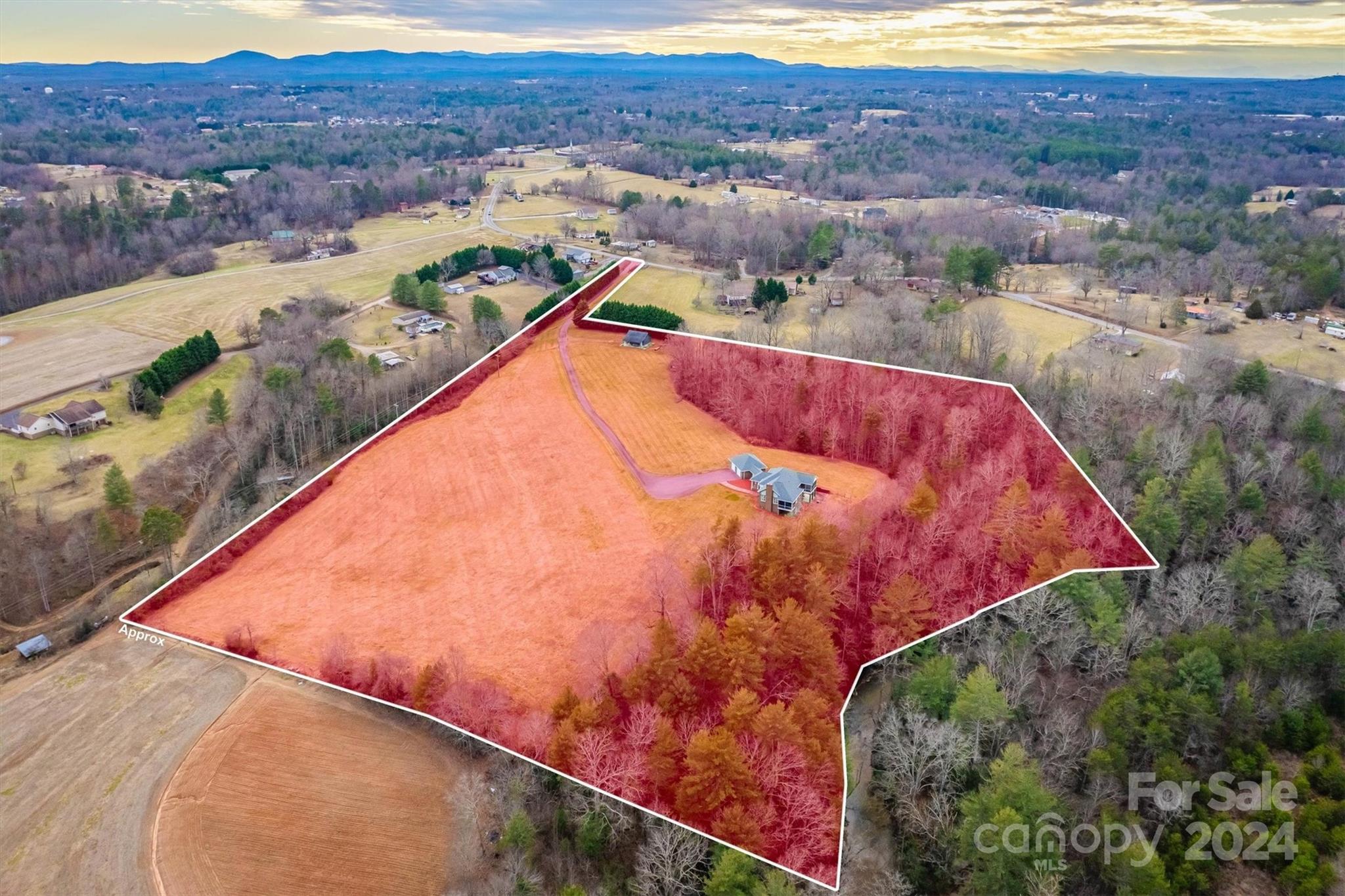 3292 Deal Mill Road Hudson, NC 28638 - Photo 5 of 44 a view of swimming pool and mountain view