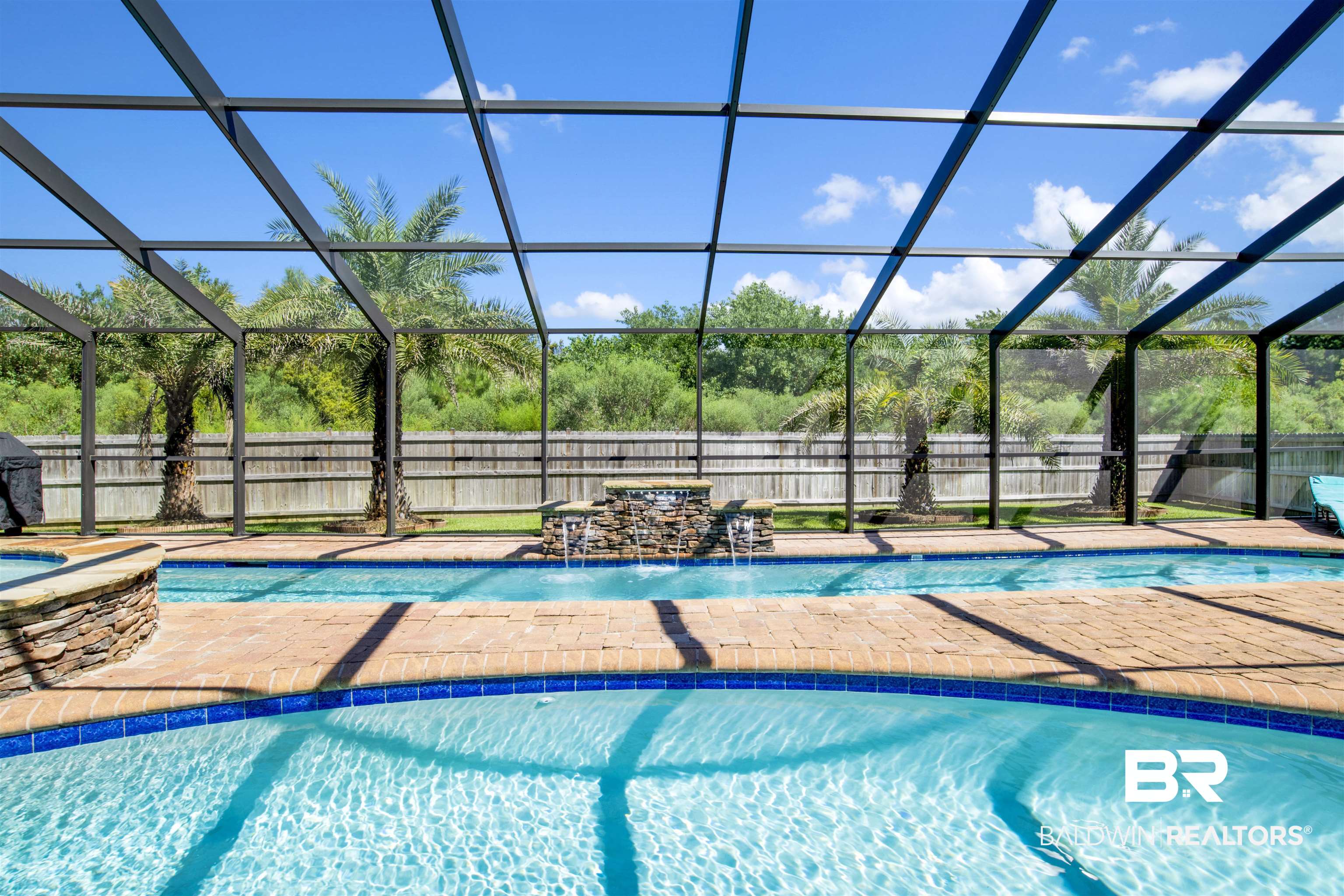 4196 Inverness Circle Gulf Shores, AL 36542 - Photo 33 of 43 View of pool featuring pool water feature and a lanai