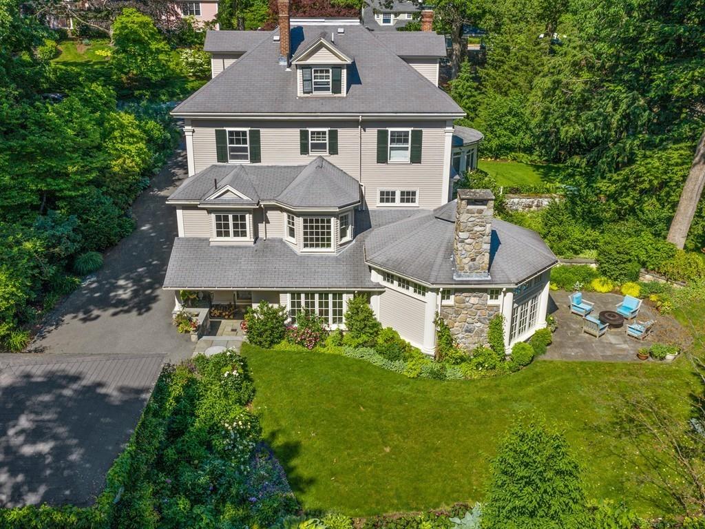 101 Abbott Road Wellesley, MA 02481 - Photo 37 of 38 a aerial view of a house