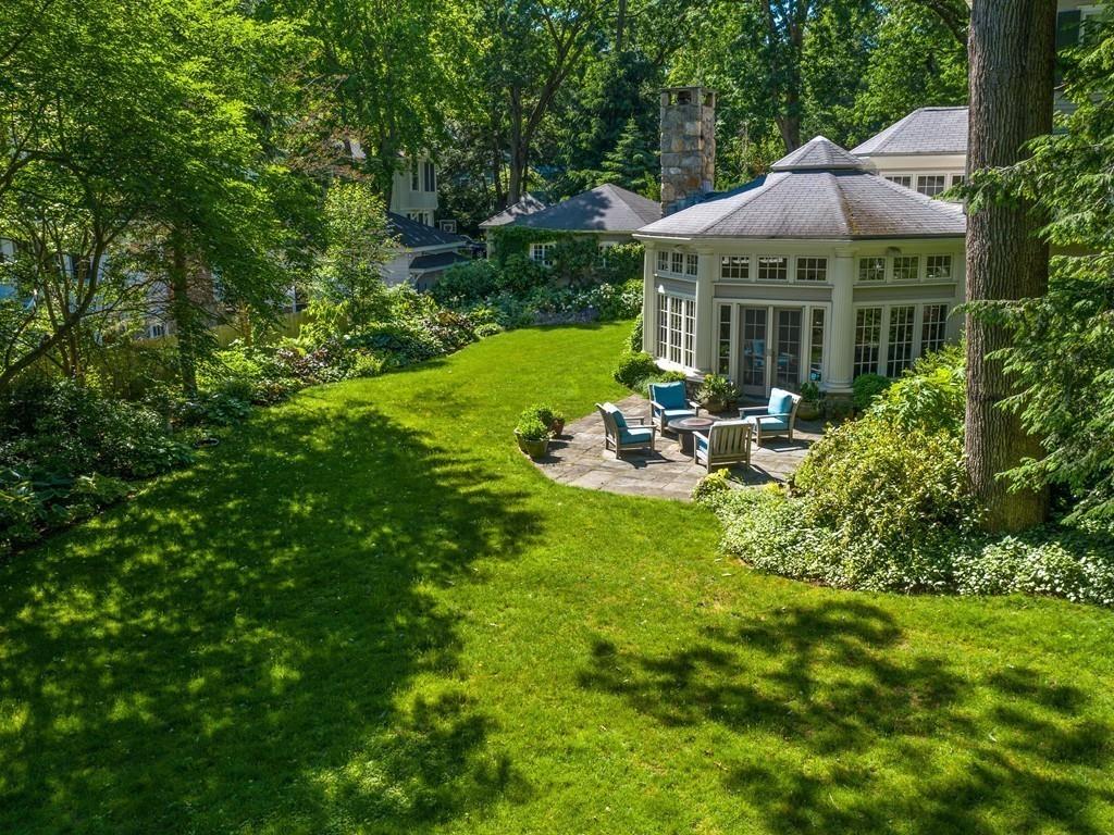 101 Abbott Road Wellesley, MA 02481 - Photo 38 of 38 a view of backyard of house with green space
