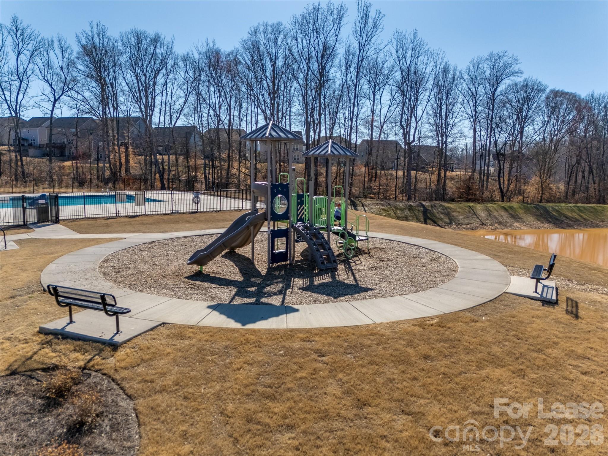 807 Gable Oak Lane Fort Mill, SC 29708 - Photo 39 of 39 a view of a backyard with swimming pool