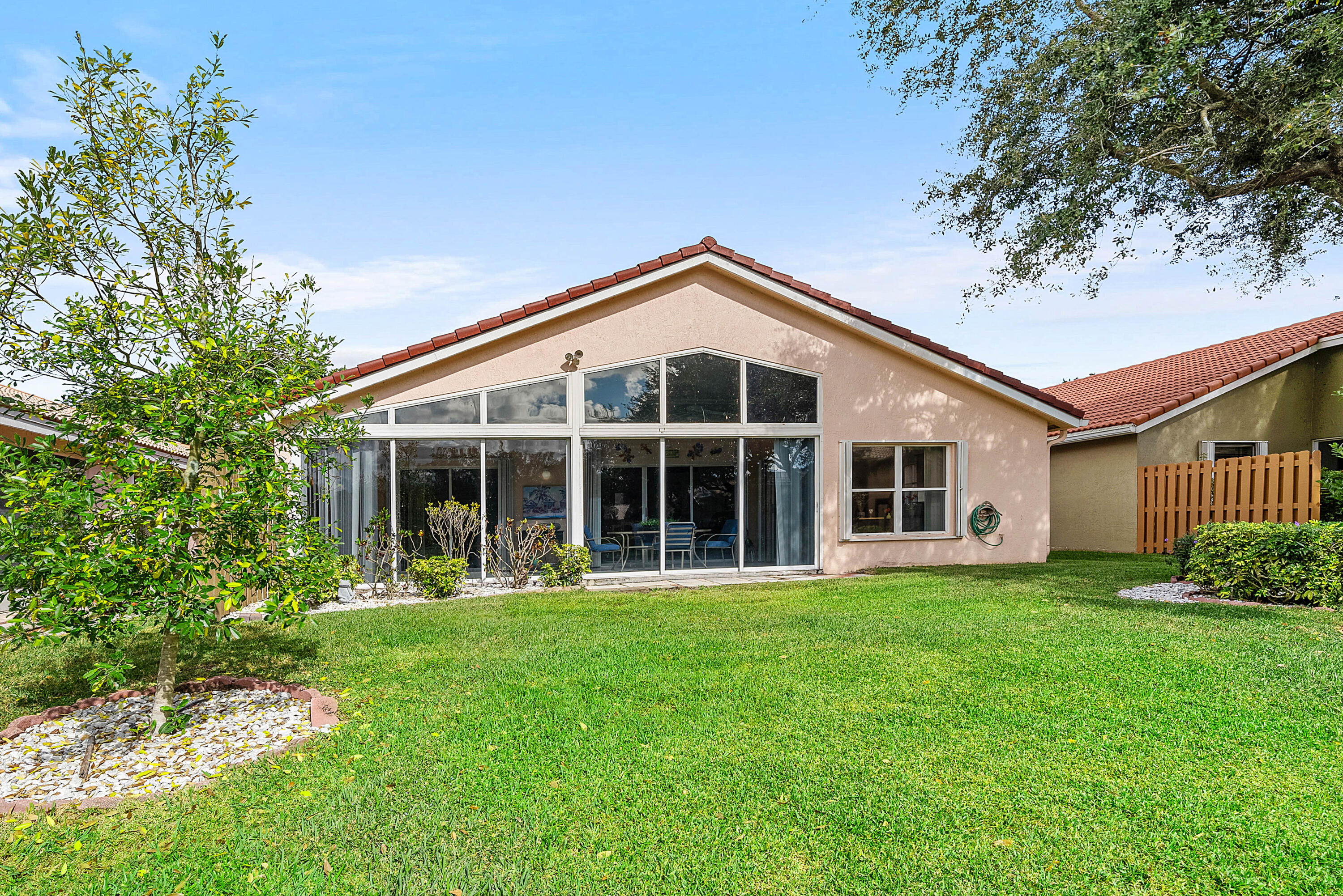 7304 Modena Drive Boynton Beach, FL 33437 - Photo 30 of 35 Back of Home