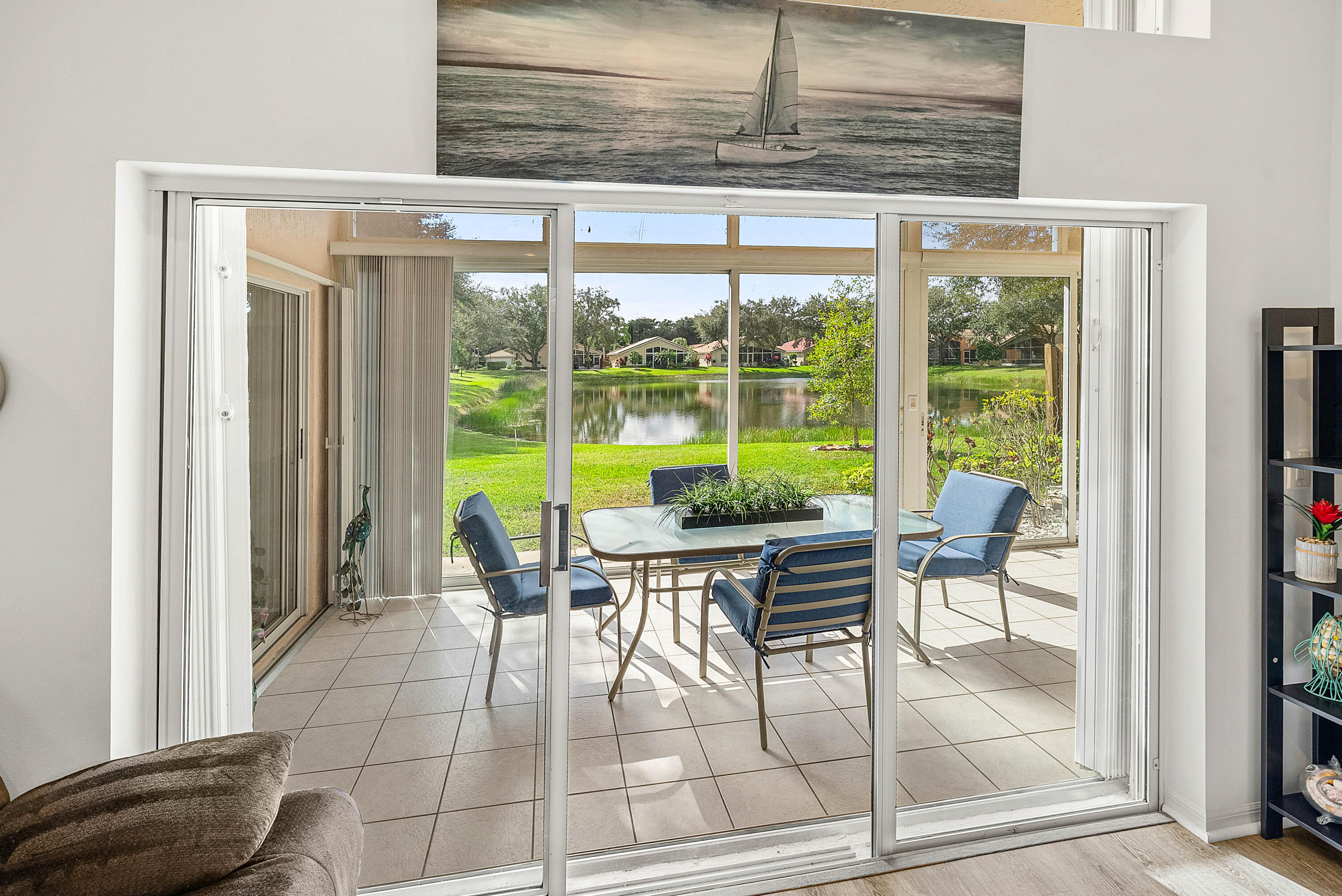 7304 Modena Drive Boynton Beach, FL 33437 - Photo 10 of 35 Glass Enclosed Porch