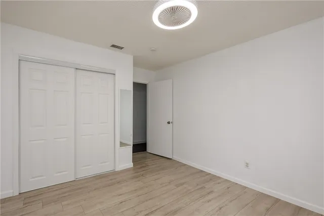 a view of empty room