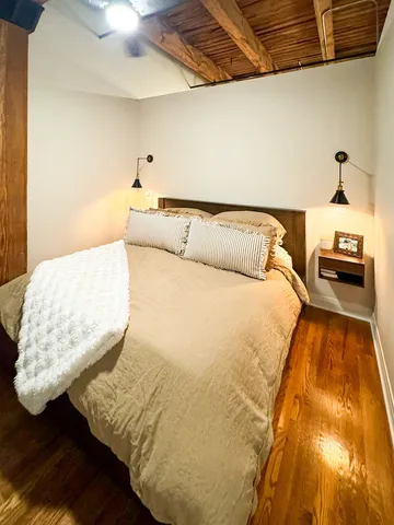 a view of a city with tall buildings