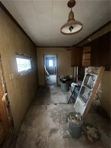 a room with gym equipment