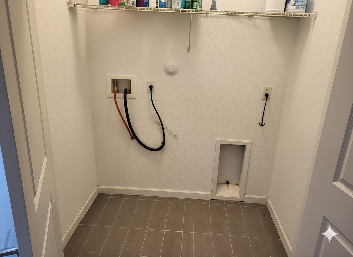 1021 Northwest 40th Terrace Lauderhill, FL 33313 - Photo 7 of 9 a view of small space with racks on the wall