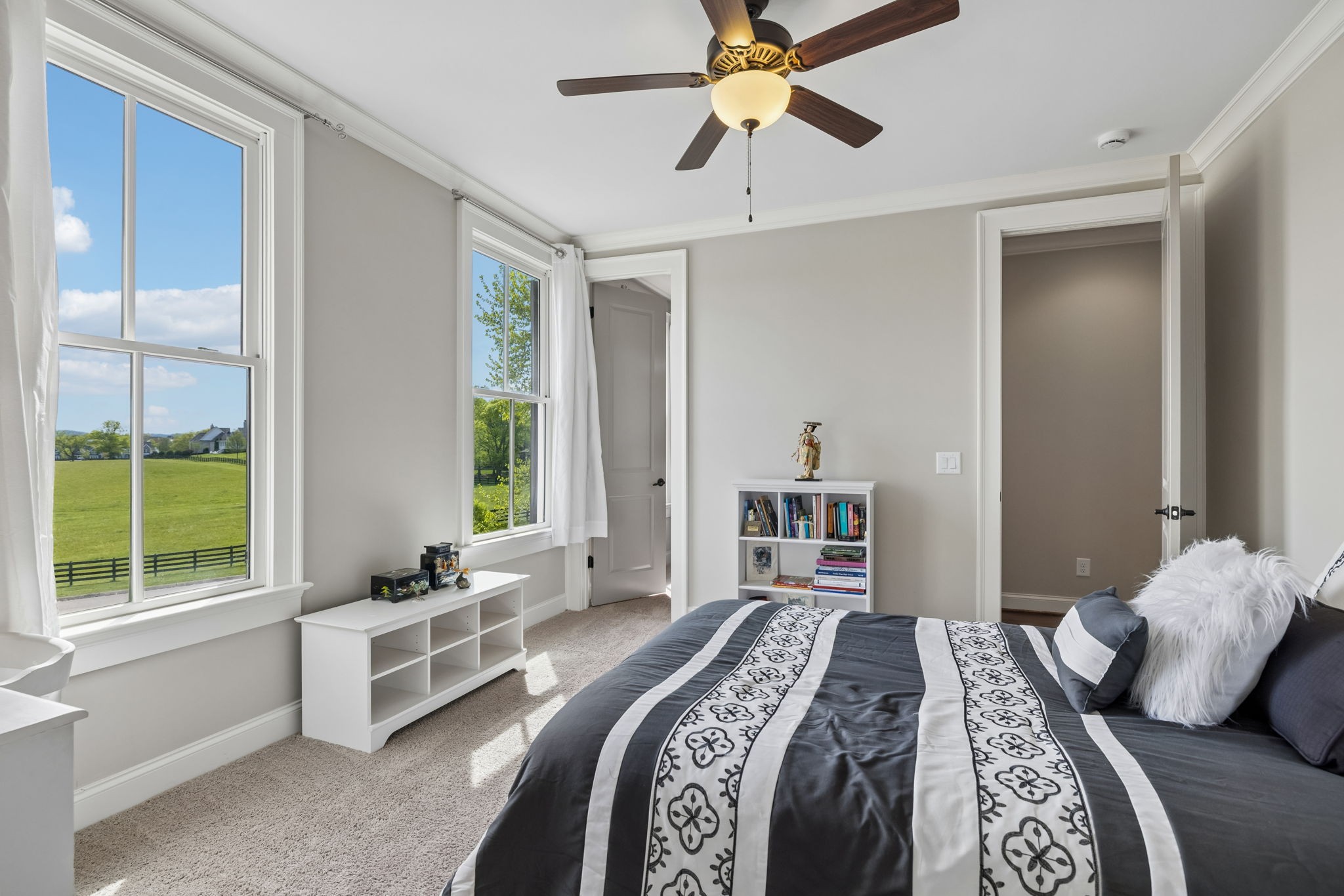 6033 Native Pony Trail College Grove, TN 37046 - Photo 55 of 87 a bedroom with a bed and a window