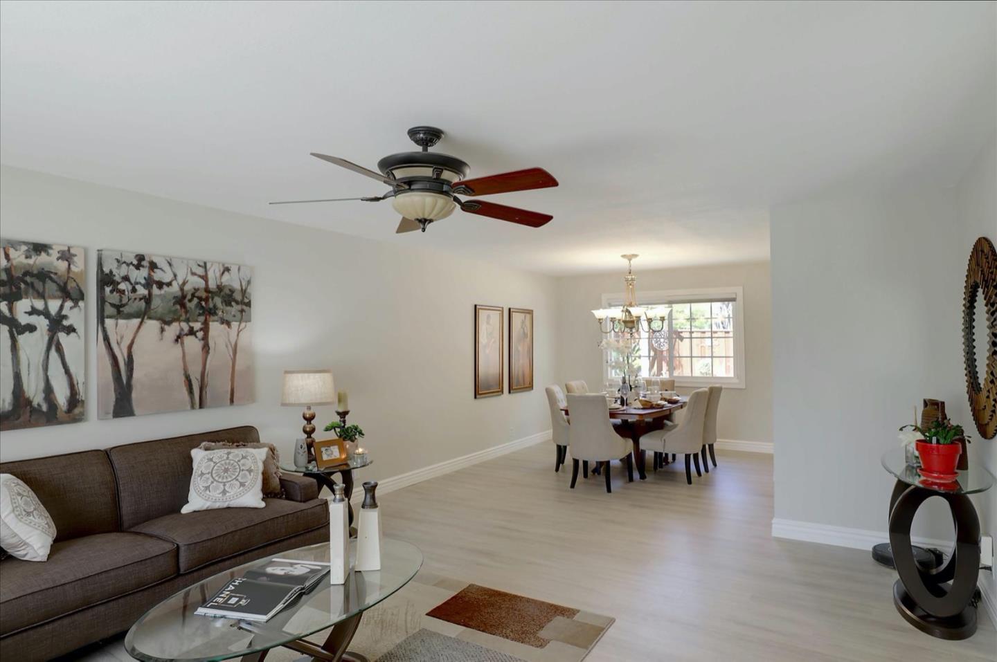 731 West 9th Street Gilroy, CA 95020 - Photo 9 of 37 a living room with furniture and wooden floor