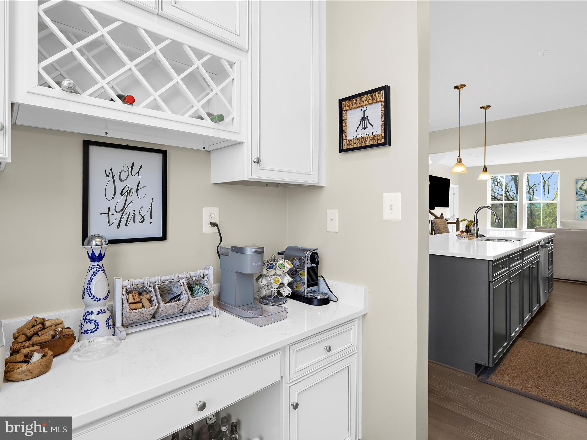 3100 Shaws Road Edgemere, MD 21219 - Photo 17 of 88 a kitchen with a sink and cabinets