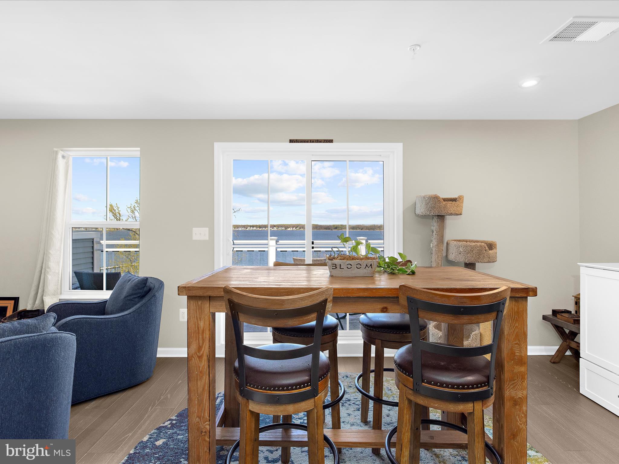 3100 Shaws Road Edgemere, MD 21219 - Photo 46 of 88 a view of a dining room with furniture and a window