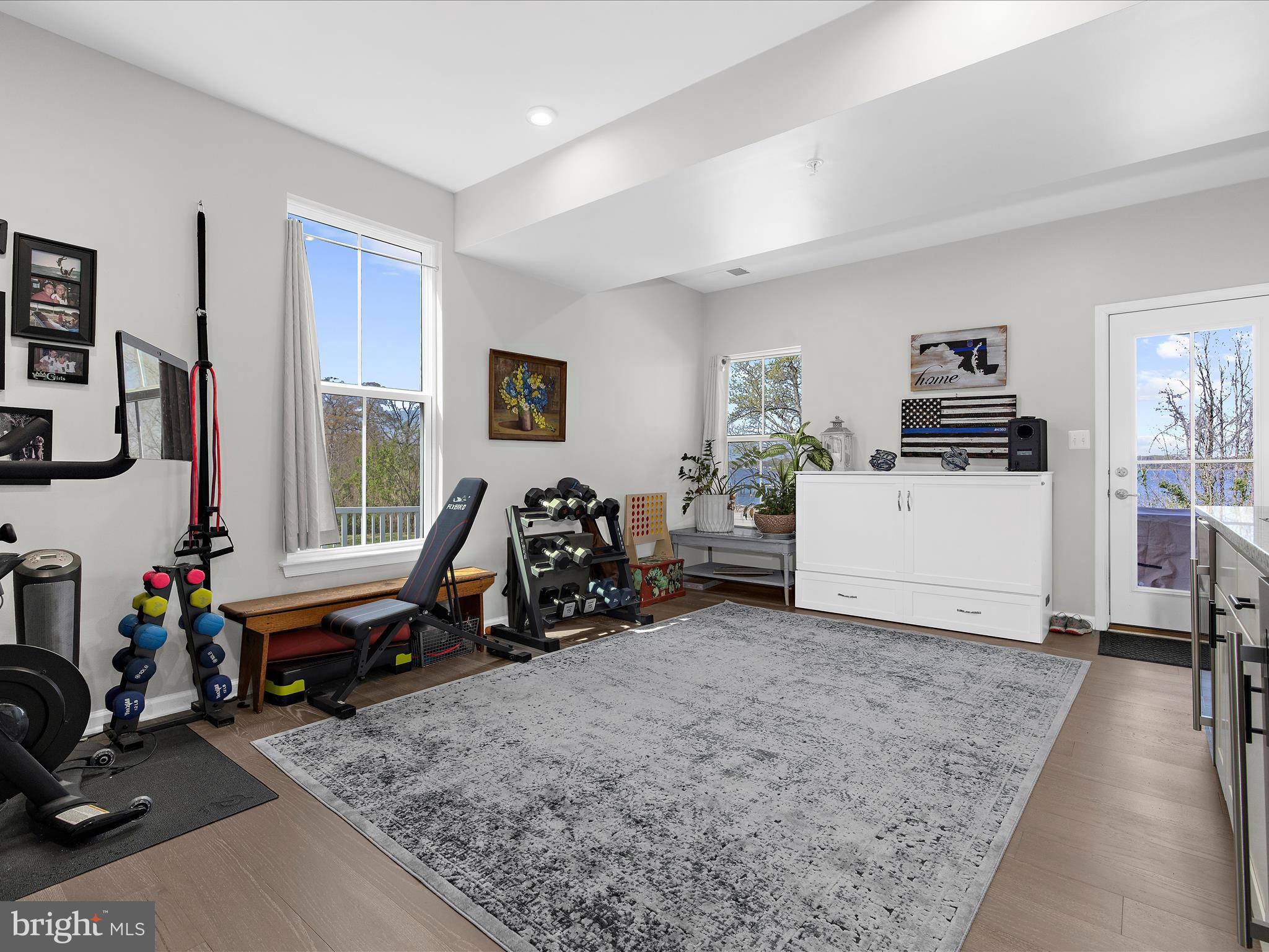 3100 Shaws Road Edgemere, MD 21219 - Photo 49 of 88 a view of a room with gym equipment