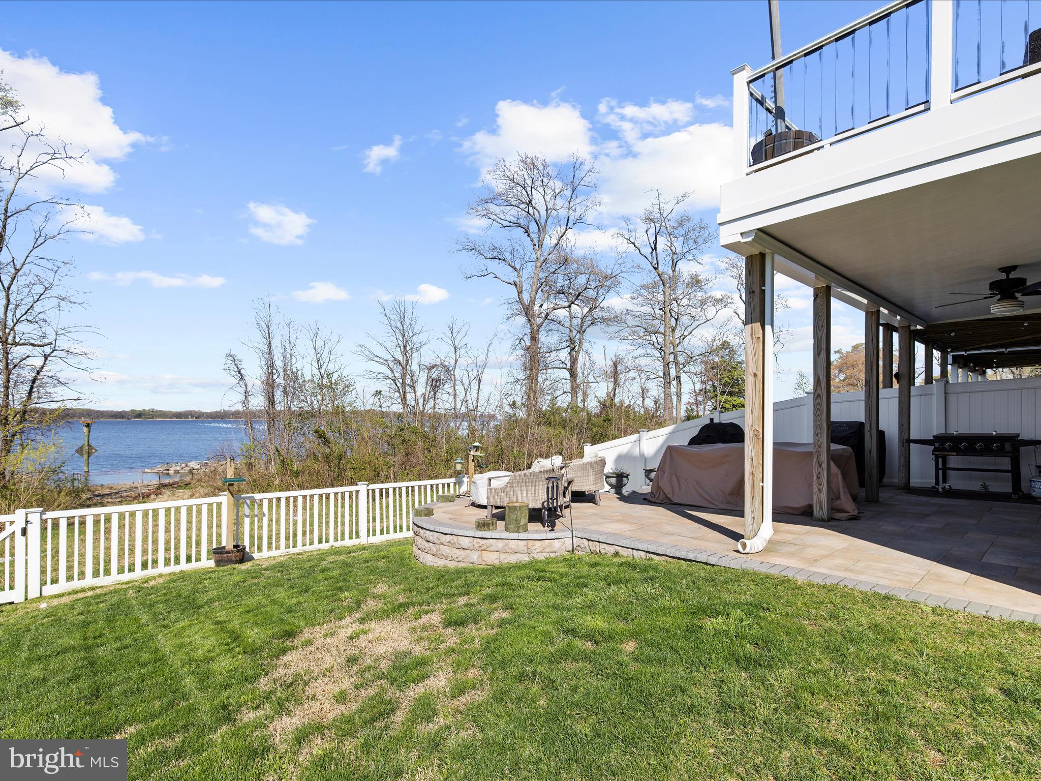 3100 Shaws Road Edgemere, MD 21219 - Photo 60 of 88 a view of a house with backyard porch and sitting area