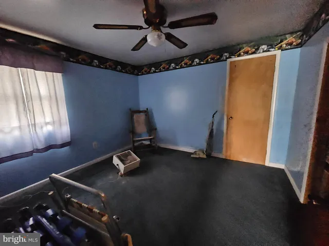 a backyard of a house