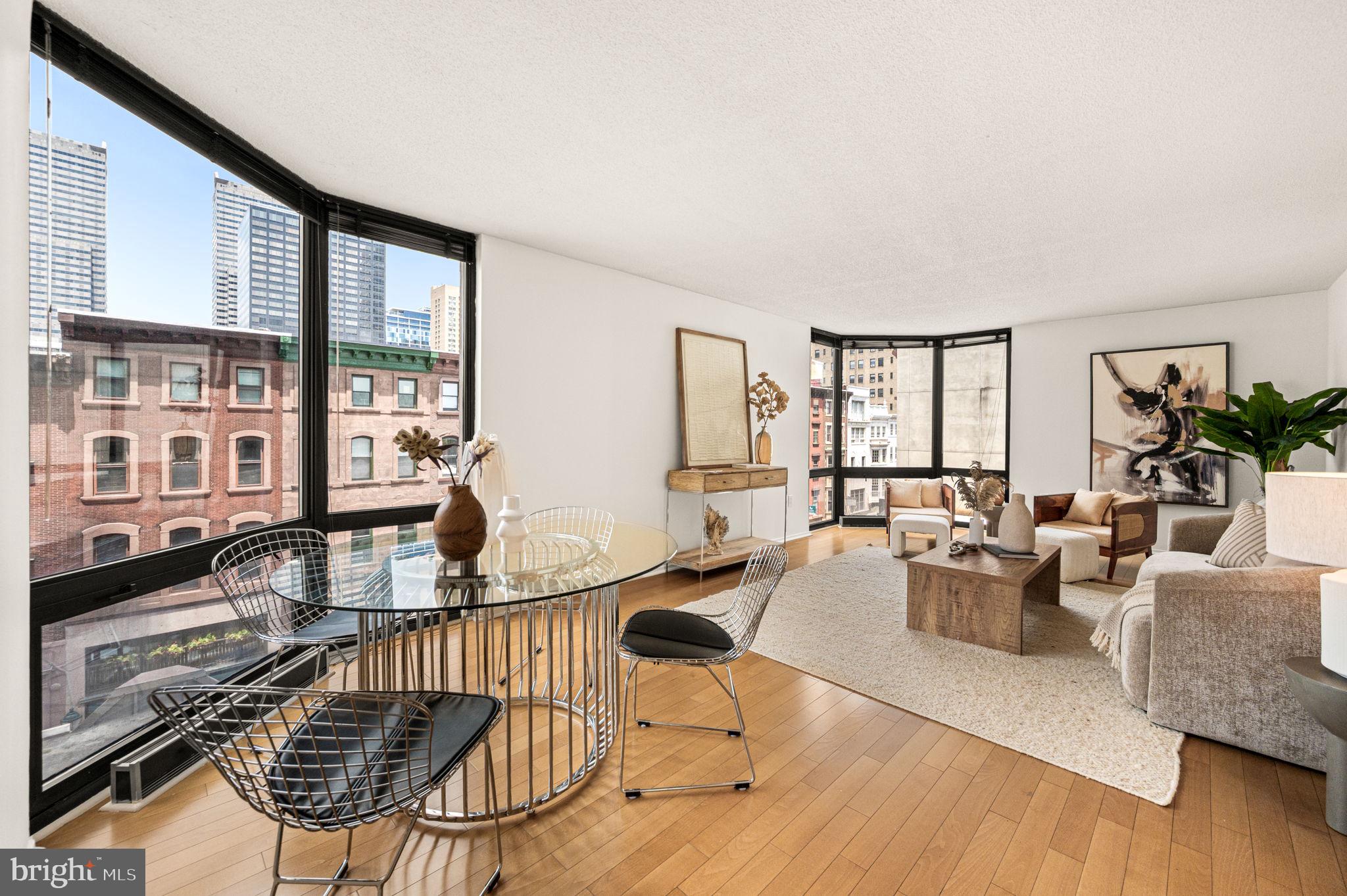 2018 Walnut Street, Unit 5B Philadelphia, PA 19103 - Photo 1 of 43 Living/dining room