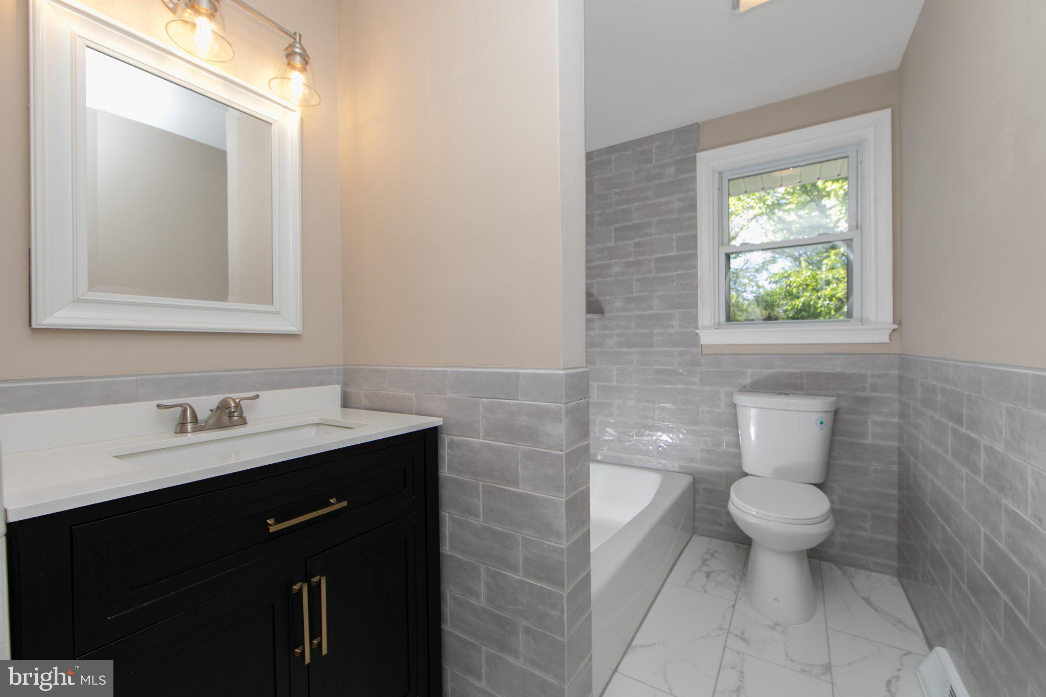 1608 Cedar Avenue Haddon Heights, NJ 08035 - Photo 29 of 39 Modern elegance in a serene bathroom.