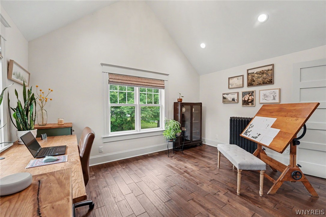 6600 Dye Road Newstead, NY 14001 - Photo 48 of 50 Second floor bedroom with custom built-in desk