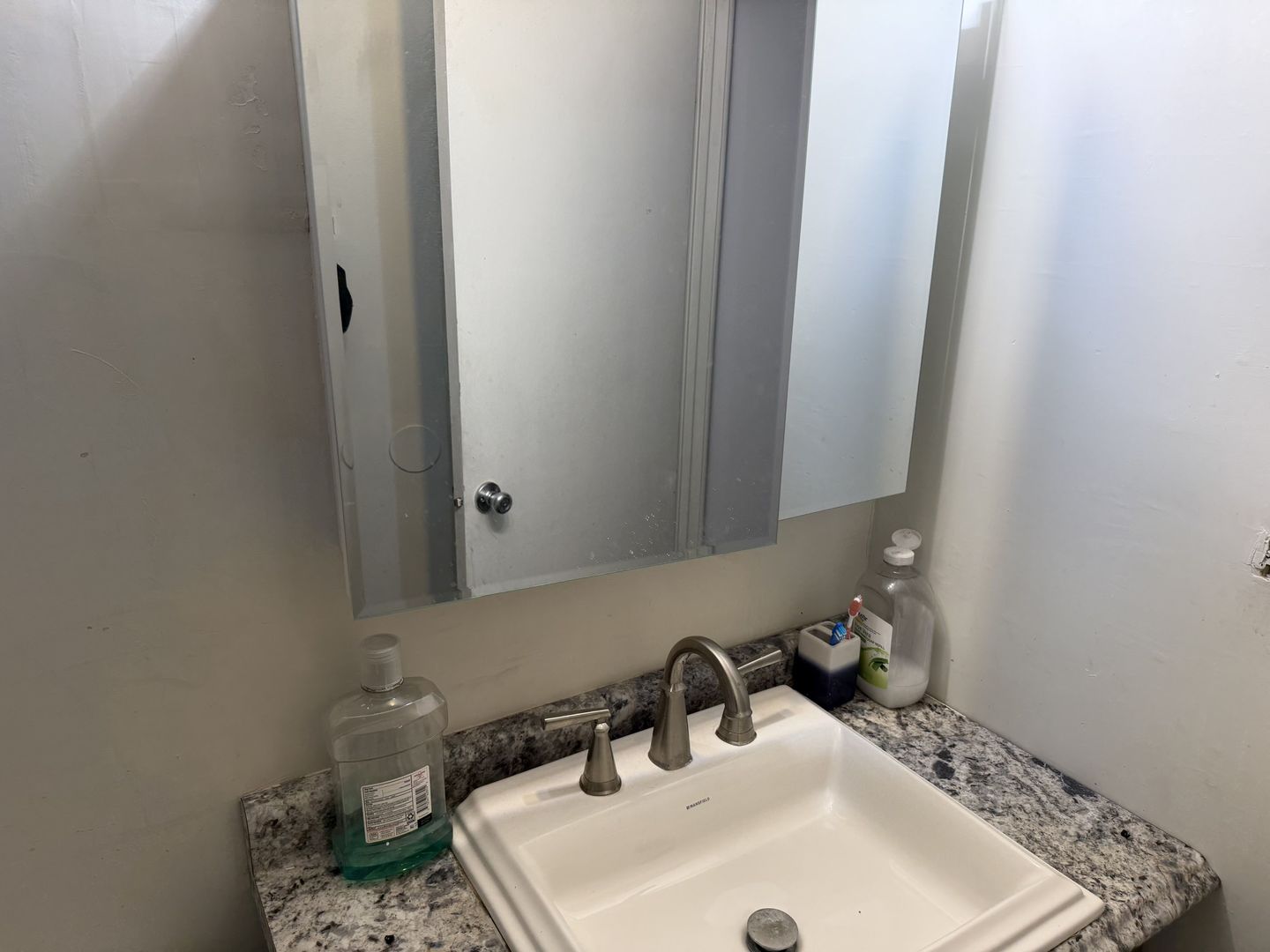 11540 South Racine Avenue Chicago, IL 60643 - Photo 14 of 19 a bathroom with a sink and a mirror
