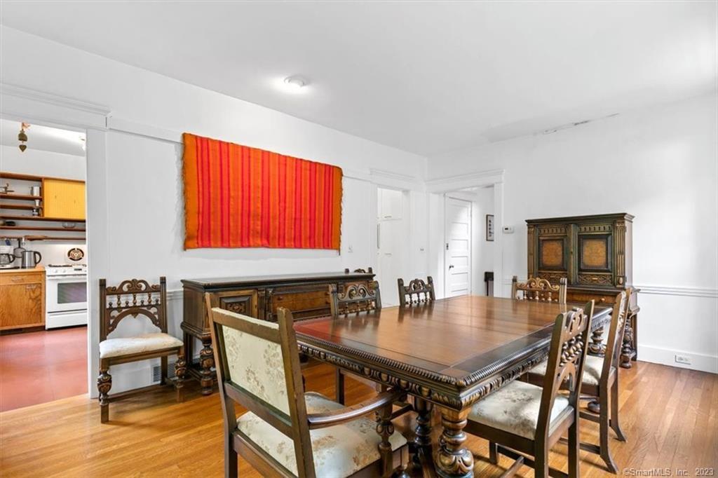 266 Everit Street New Haven, CT 06511 - Photo 3 of 21 a dining room with furniture and wooden floor