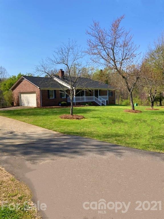 1091 South Beersheba Road Clover, SC 29710 - Photo 3 of 23 a front view of house with yard and green space