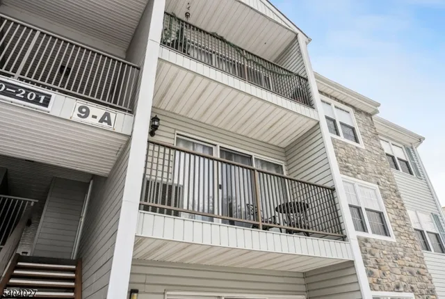 a view of a building entrance