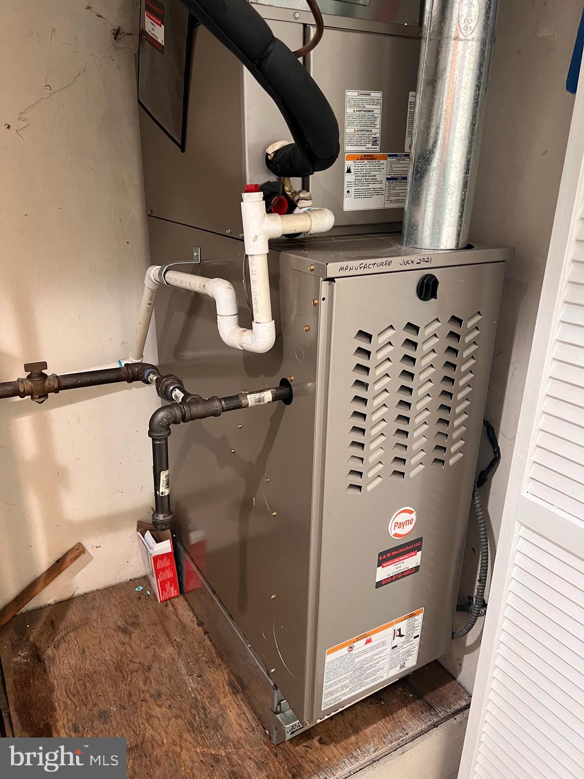 502 Barclay Walk Cherry Hill, NJ 08034 - Photo 29 of 31 Payne Gas-Fired HVAC Unit
