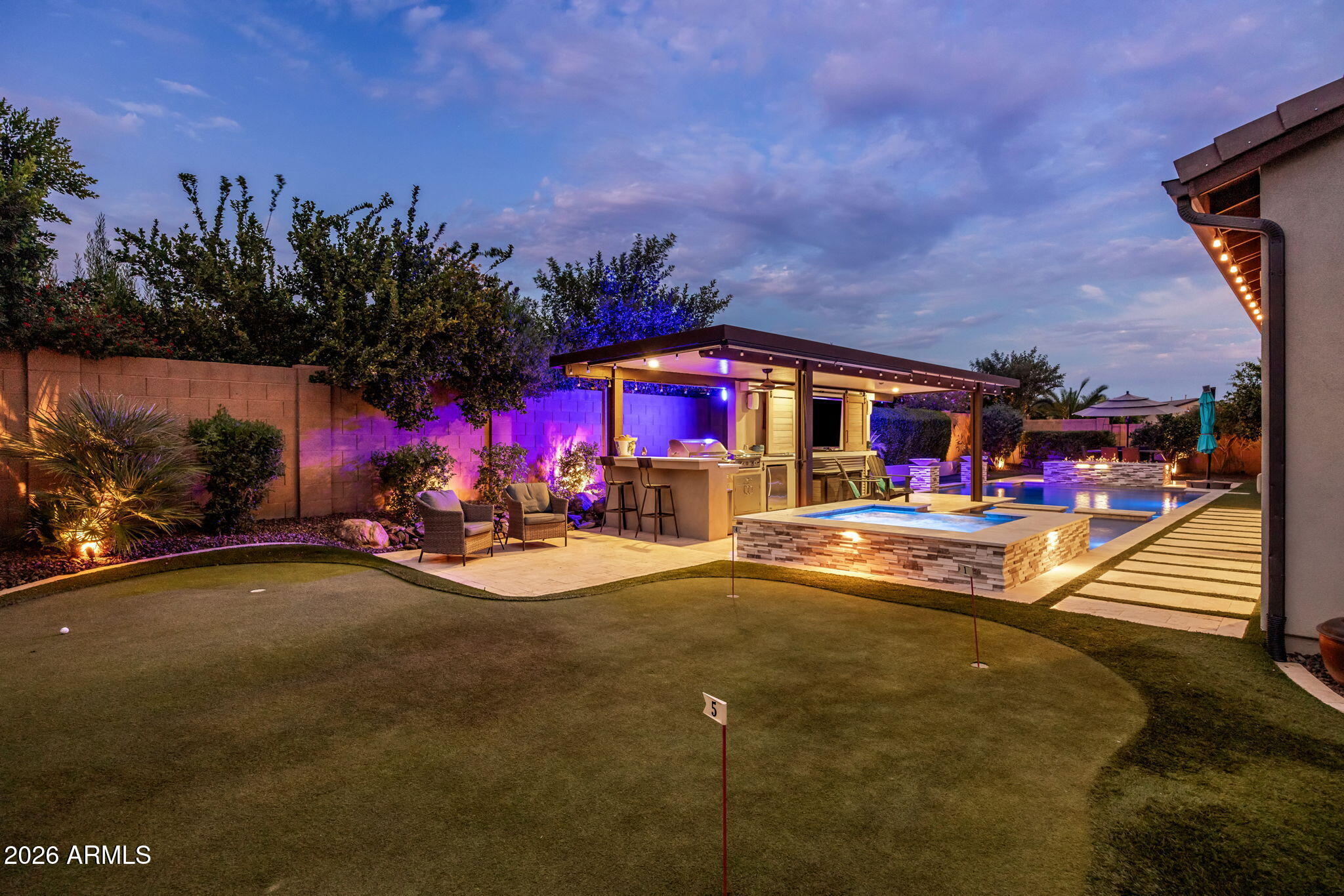 1732 East Gillcrest Road Gilbert, AZ 85298 - Photo 49 of 63 Entertaining Backyard
