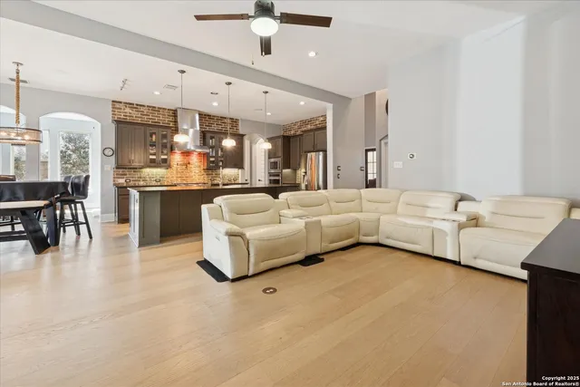 a view of entry way with wooden floor