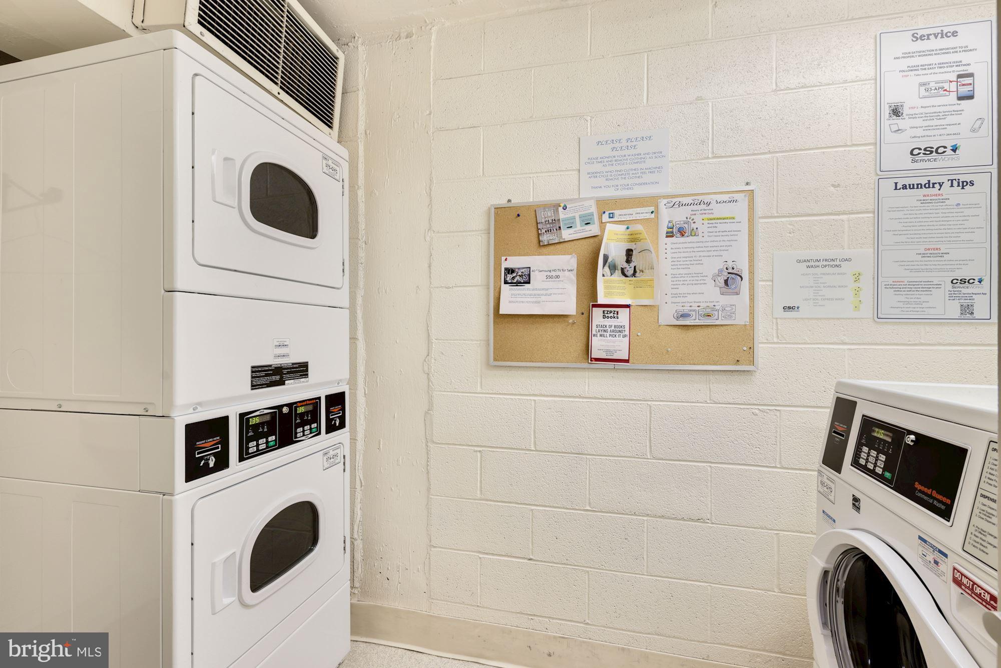 5101 River Road, Unit 609 Bethesda, MD 20816 - Photo 26 of 28 Shared laundry room on every floor