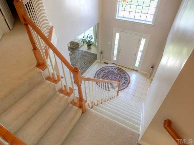 2117 Roland Glen Road Cary, NC 27519 - Photo 2 of 25 As you enter your new home you are greeted by this amazing two story foyer and curved staircase. Foyer