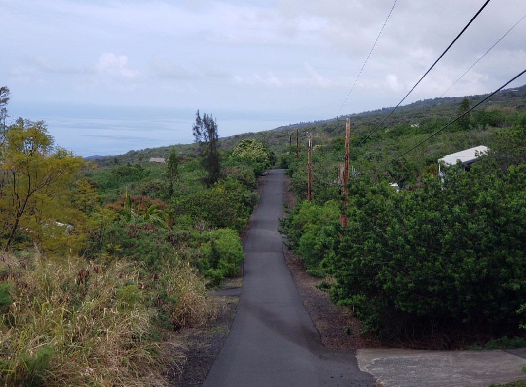 18 Lehua Road Captain Cook, HI 96704 - Photo 5 of 6 a view of a pathway both side of yard