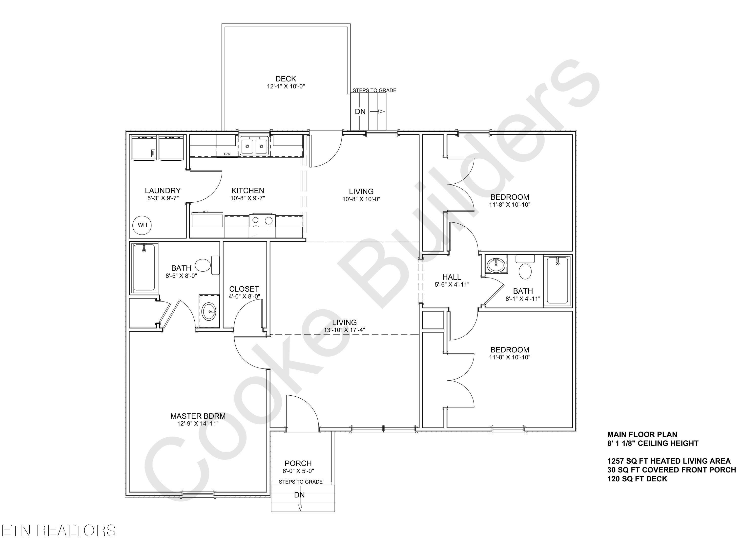 120 Middle Glen Road Maynardville, TN 37807 - Photo 12 of 12 Floor Plan