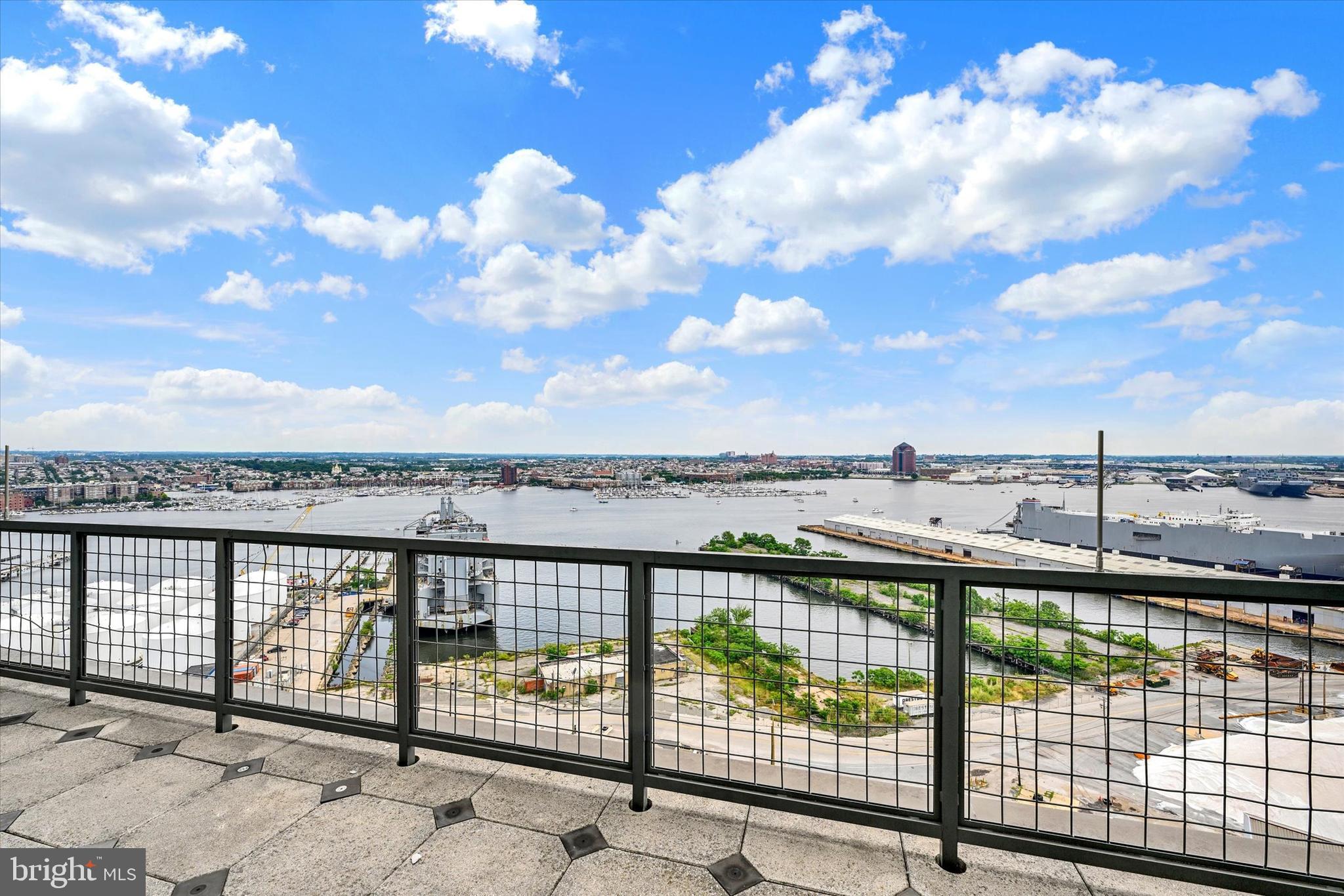 1200 Steuart Street, Unit 1913 Baltimore, MD 21230 - Photo 67 of 94 Private terrace, endless views.