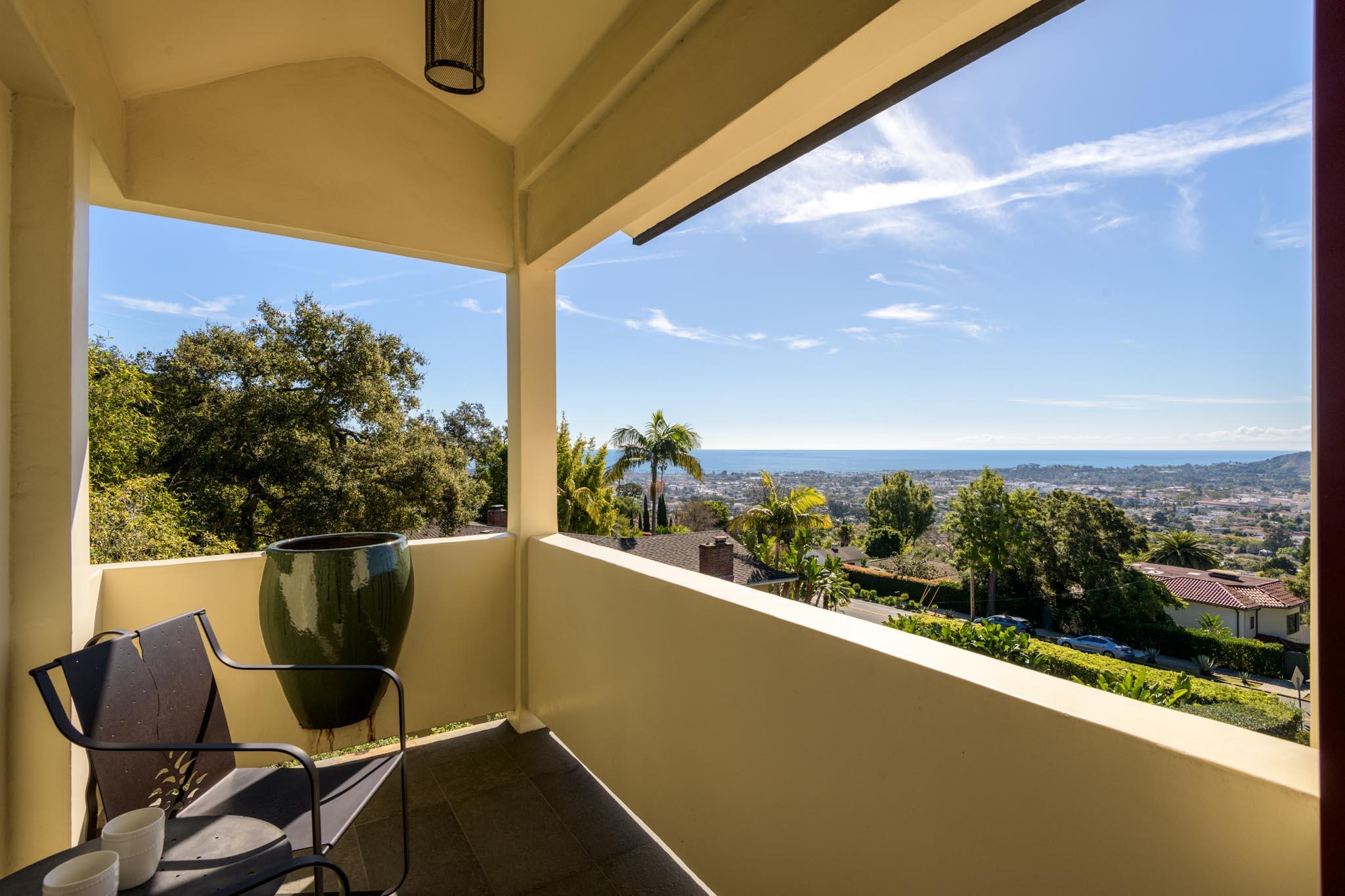 900 Moreno Road Santa Barbara, CA 93103 - Photo 25 of 54 a view of a chair and table in balcony