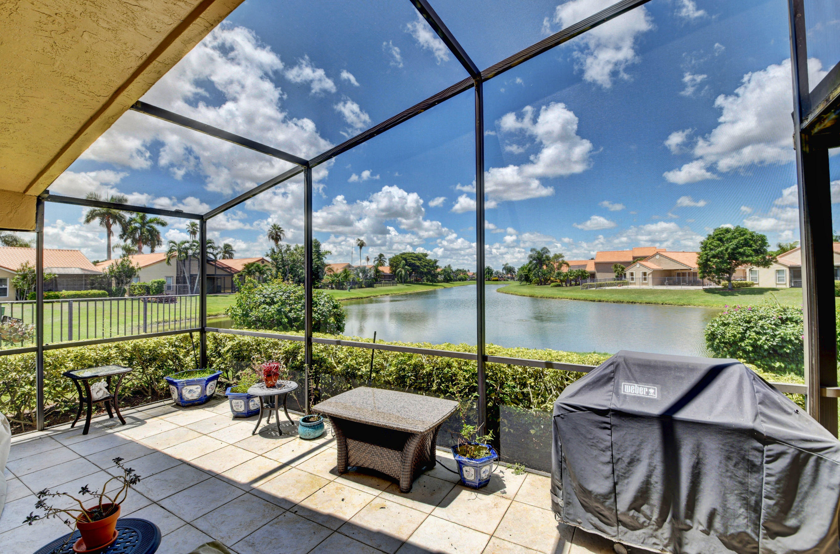 8034 Copenhagen Way Boca Raton, FL 33434 - Photo 23 of 23 Screened Patio