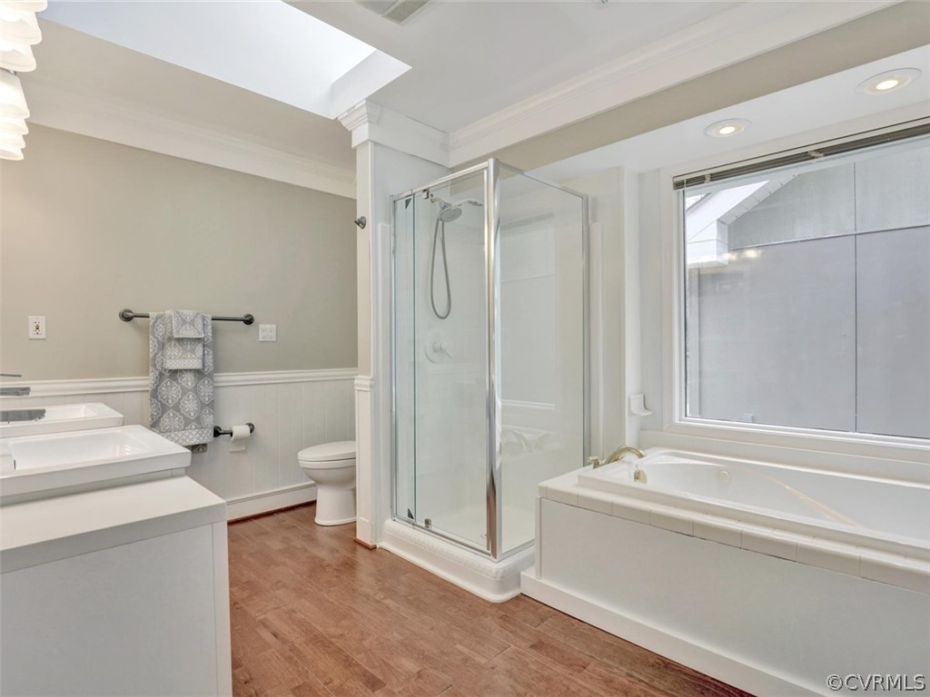 2932 Roundabout Road Louisa, VA 23093 - Photo 19 of 36 Newly updated Master Bathroom w/ Double Vanities,