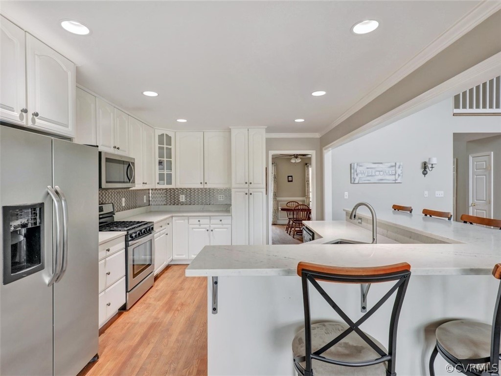 2932 Roundabout Road Louisa, VA 23093 - Photo 7 of 36 Kitchen has new granite counters, SS appliances (2