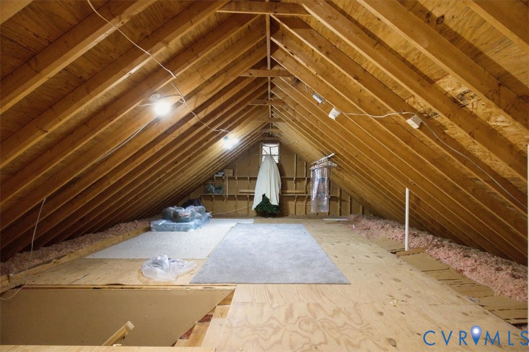 13905 Shadow Ridge Lane Midlothian, VA 23112 - Photo 48 of 55 Exposed wood beam ceiling, plywood subflooring, an