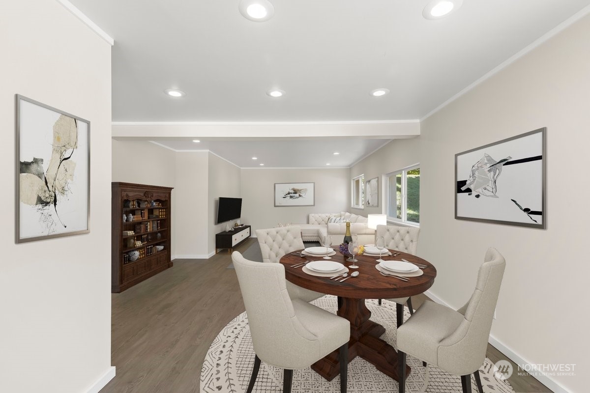 1350 Tozer Road Ellensburg, WA 98926 - Photo 5 of 40 a view of a dining room with furniture and wooden floor