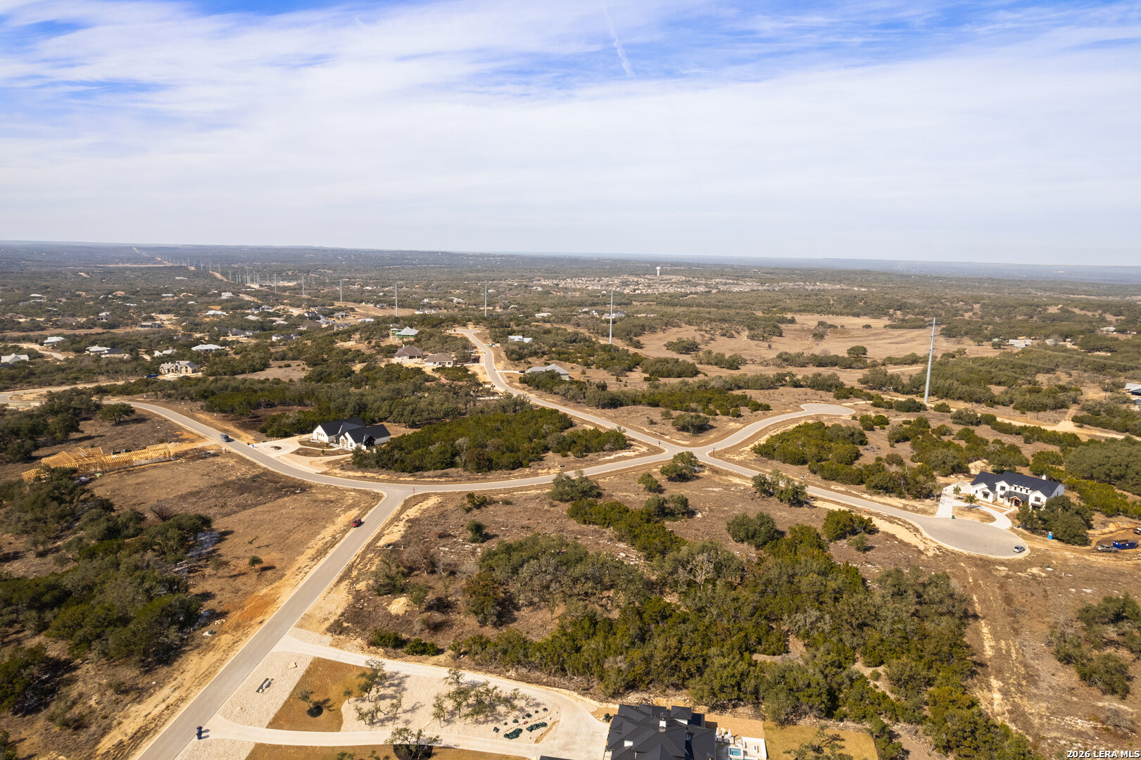 521 Rosemary Rdg Drive Bulverde, TX 78163 - Photo 24 of 32 an aerial view of residential building and parking space
